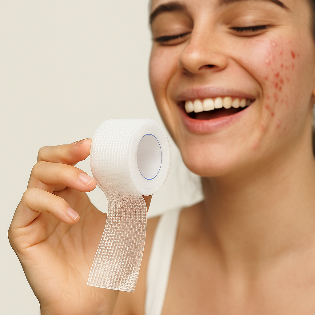 ClearGlow Pimple Patch Roll + Acne Care Combo – Heal Pimples Overnight, Protect Skin All Day