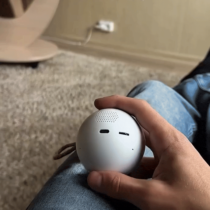 Visiball crystal memories playback ball